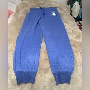 Wildfox Royal Blue Sunshine Pocket Women’s Joggers L